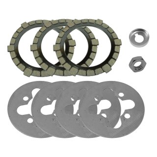 Kupplung Scheiben Lamellen für Simson SR1 SR2 E KR50 SR4-1 Spatz Soemtron Motor Reparatur Satz