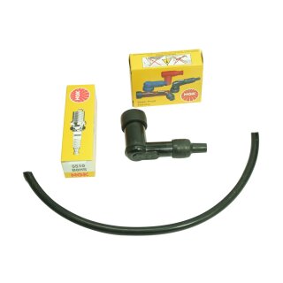 NGK B8HS Zündkerze Kerzenstecker für Simson S51 S50 S70 KR51 Schwalbe Star Sperber Habicht Duo MZ ETZ 150 Zündkerzenstecker