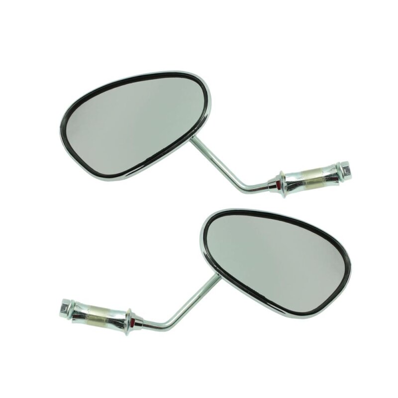Area1 Rückspiegel-Set Für Motorräder - Kompatibel Mit RD 400, 50, 80, 125 & Vielen Anderen Modellen