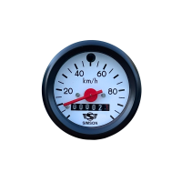 100 km/h Tachometer weiß für Simson S51 S50...