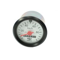 100 km/h Tachometer weiß für Simson S51 S50 S60 S70  S53 inkl. Fassungen + Lampen Tuning