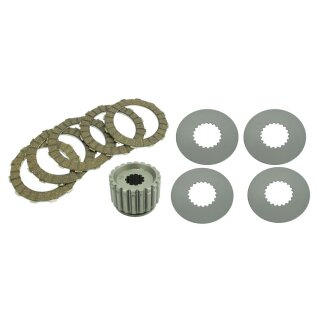 5 Kupplungsscheiben mit 4 Lamellen Umbau für Simson S51 S53 SR80 SR50 KR51/2 Schwalbe Tuning Neu
