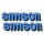 2 Aufkleber für Simson S51 S50 S70 Schriftzug Bananen-tank blau Sticker NEU 1A