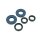 5 Wellendichtringe Simmerringe MZ TS150 TS125 Motor Getriebe alle Modelle