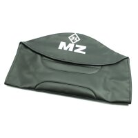 Sitzbank Bezug MZ ETZ 250 Sitz strukturiert schwarz mit Logo