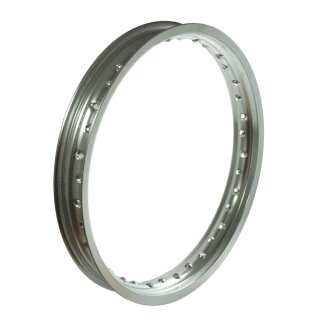 Alufelge 1,60x16 silber Felgenring für Simson S51 S50 S70 KR51 Schwalbe Star Habicht Felge