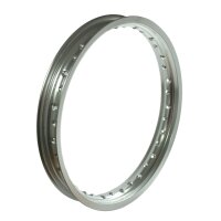 Alufelge 1,60x16 silber Felgenring für Simson S51...