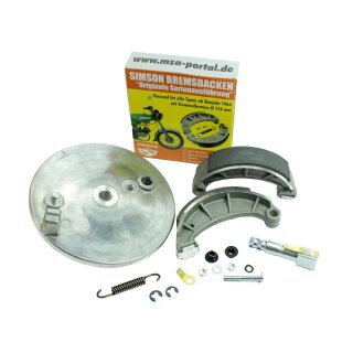 Bremse hinten Ankerplatte Bremsschild Trommelbremse pass f Simson S51 S50 S70 S53 KR51 Schwalbe Star Sperber Habicht
