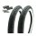 Mitas B7 Reifen Schlauch Rad für Kreidler Florett K 54 RS RMC LF 2 3/4x17 2,75x17 Weisswand