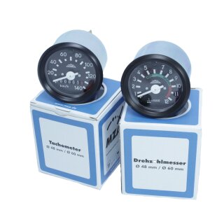 Tuning Drehzahlmesser 12000 U/min + Tachometer 140km/h für Simson S51 S70 S53 Tacho 140