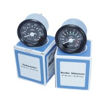 Tuning Drehzahlmesser 12000 U/min + Tachometer 140km/h...