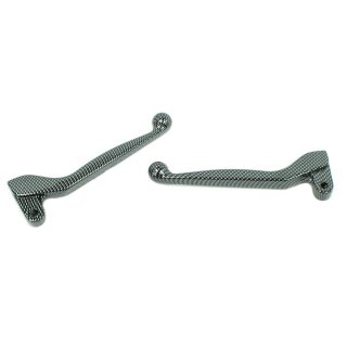 Griffe, Alu Handhebel Carbon-Optik für Simson S51 S50 S53 S70 SR50 SR50 KR51 Schwalbe Sperber Habicht