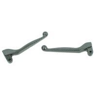 Griffe, Alu Handhebel Carbon-Optik für Simson S51...