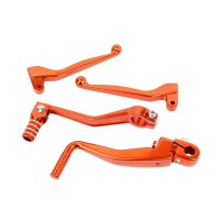 Griffe Schalthebel Kickstarter orange für Simson S51...