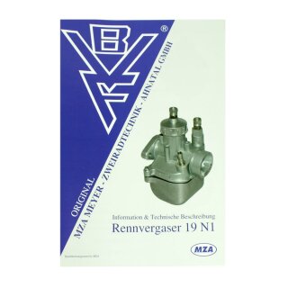 Simson Rennvergaser 19N1-12 SR50 SR50 KR51 Schwalbe original BVF Tuning Vergaser 19mm