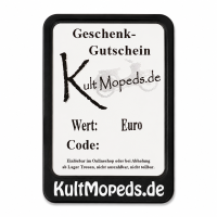Geschenk Gutschein in verschiedenen Werten für...