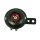 Hupe universal 12V DC für Simson S51 S50 S70 S53 Star Sperber Schwalbe Kreidler Hercules Vespa Horn Schnarre Signalhorn Vape schwazr rot