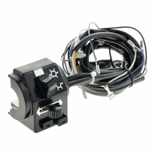 Simson S51 S50 S70 E Enduro Kombischalter +10cm Kabel Gehäusehälfte links