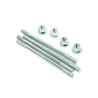4 Stehbolzen Zuganker Zylinder für Simson SR2 SR1 KR50 Spatz P Soemtron Motor