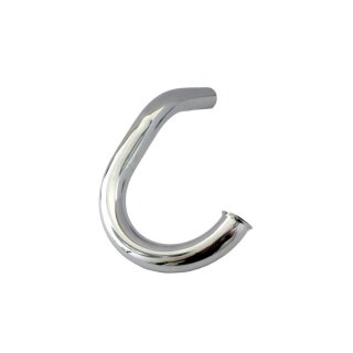 Krümmer für Simson S51 S51E S50E S70E S53 OR Auspuff Enduro Chrom Cross hoch 28mm Auspuffrohr verchromt