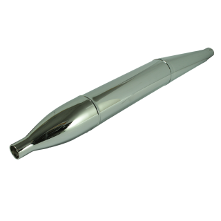 Auspuff Zigarre für MZ RT125 125/2 125/3 IWL SR59 berlin Berliner Roller verchromt 3 tlg.