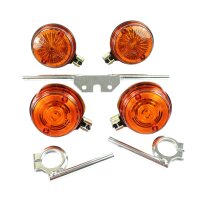 Blinker Set für Simson S51 S50 S70 mit verchromten...