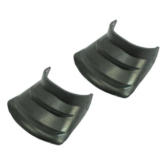 2x Spritzschutz Schutzblech schwarz Struktur Gummi für Simson S51 S50 S70 Schmutzschutz