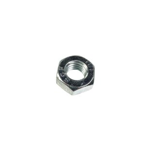 Mutter M10, verzinkt. Normalgewinde M10x1,5 für Schwingenbolzen KR51 Schwalbe Star Sperber Habicht