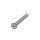 Schlitzschraube 6x50 DIN84, verzinkt, M6x50 unter anderem am Seitendeckel Simson S51, S50, S70 Luftfilterkasten