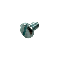 Linsenschraube Schlitz M6x10 verzinkt für...
