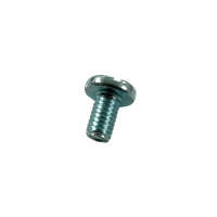 Linsenschraube Schlitz M6x10 verzinkt für...