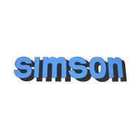 Klebefolie Aukfleber für Simson Tank S50 S51 S70 blau