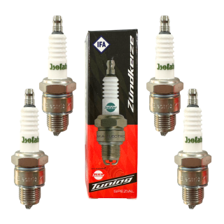 5 Stück Zündkerze 2 Elektroden 260 pas f. Simson S51 KR51 Schwalbe SR50 S70 S50 Star