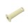 Simson Griffgummi Festgriff links KR51 Schwalbe Star Sperber Duo beige elfenbein 20mm, Noppenmuster