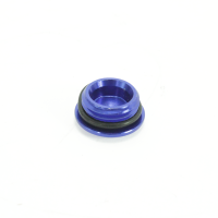 Kappe Deckel blau Verschlussschraube Kupplungsdeckel...