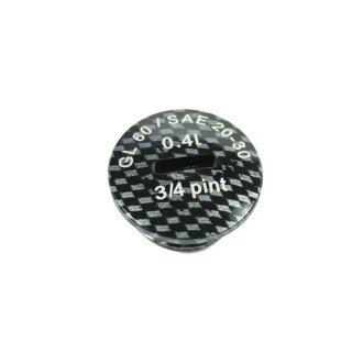 Deckel Kappe ÖL carbon Simson S51 S70 SR50 KR51/2 Schwalbe Verschluß Schraube Motor Kupplungsdeckel
