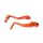 Simson Kickstarter Schalthebel S51 S50 S53 S70 Orange klappbar