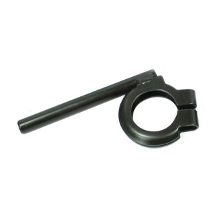 Blinkerhalter vorn mit M8 Gewinde schwarz für Simson S51 S50 S70 vorn black für LED / Mini Blinker halter