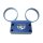Simson Armaturenträger blau für Tacho DZM Brille Tachometer S51 S70 S53 S83 Logo erhaben