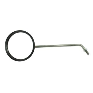 Simson Spiegel links rund 90mm Schwalbe S50 KR51 KR51-2 S51 schwarz Edelstahl M8