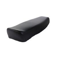 Sitzbank mit glatten Bezug schwarz für Simson...