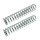 1 Paar Federn Federbein 265mm chrom pas f Simson S51 S70 S53 S83 MZ ETZ TS ES 125 150 250 251 301
