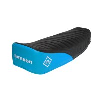 Sitzbank schwarz blau strukturiert Enduro für Simson...