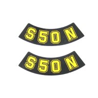 Aufkleber für Simson S50 N S50N Schriftzug gelb...