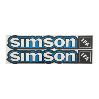 Aufkleber blau weiß Tank IFA Logo für Simson S50 S51 S70