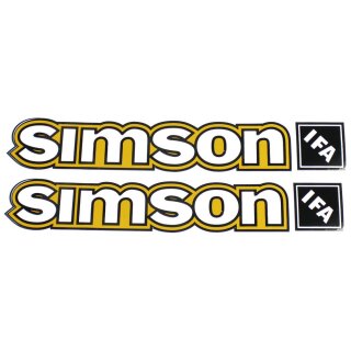 Aufkleber Tank gelb IFA für Simson S50 S51 KR51 SR50 Kle, 9,95 €