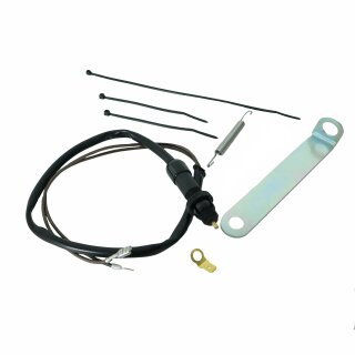 Bremslichtschalter Umbau für Simson Schwalbe KR51/2 Befestigung Winkel Zugfeder Bremse hinten Taster Bremslicht