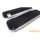 Trittbretter Trittblech Fußrasten für Simson Schwalbe KR51/1 KR51/2 li+re KR50 schwarz Alu