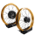 Set Felgen - 2x 1,85 - Alu gold- Edelstahlspeichen - Nabe schwarz (Scheibe) für Simson S51 S50 S70 S53 KR50 KR51 Schwalbe Duo Spatz Star Sperber Habicht
