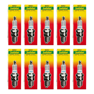 10 Isolator 260 Zündkerze Beru für Simson S51 Schwalbe SR50 S50 S53 Spatz Star Sperber Habicht MZ ES TS ETZ 125 150 250
